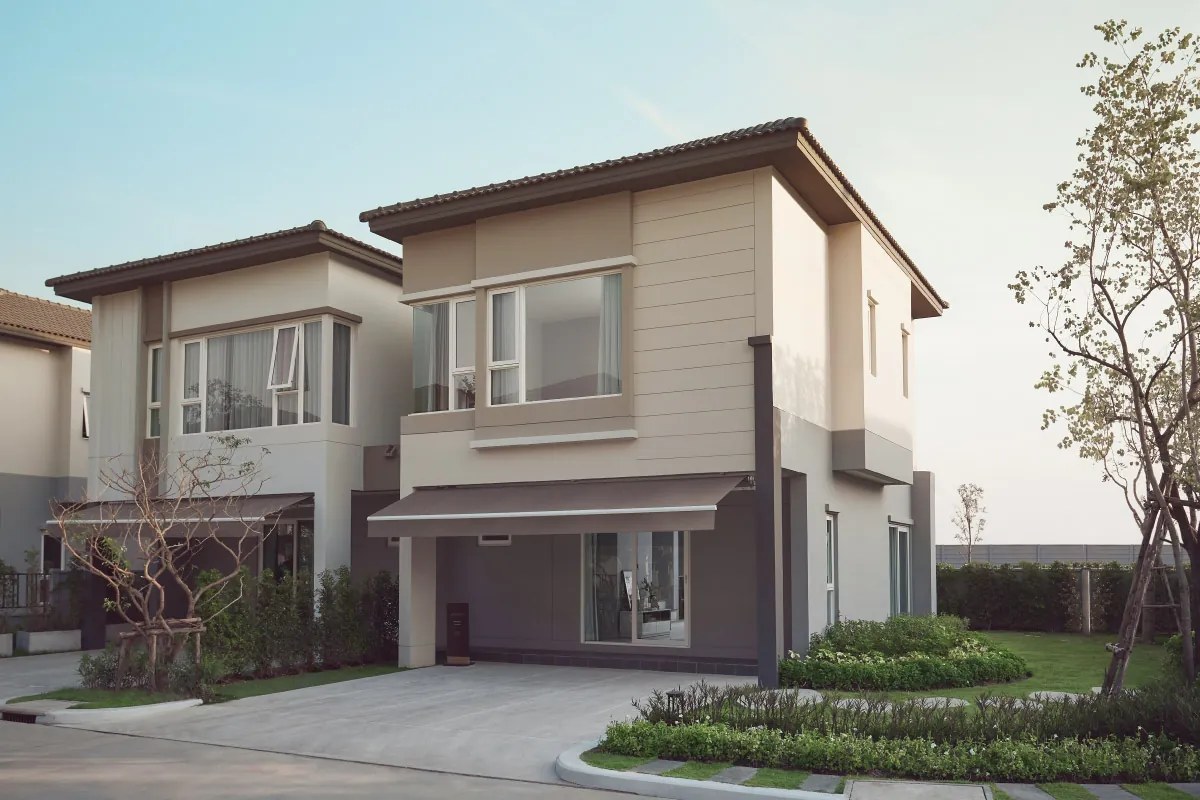 บ้านแฝด 2 ชั้น โครงการ GRANDE PLENO เมกา บางนา