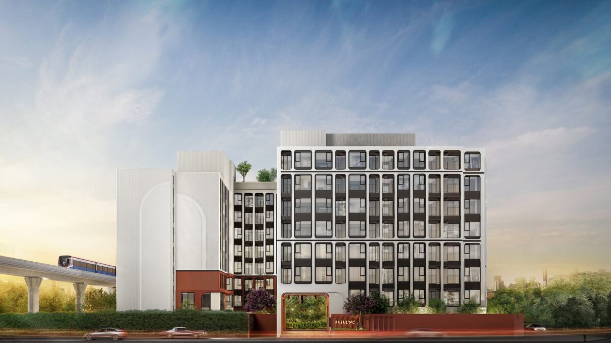 ภาพจำลองโครงการ MUSE CONDO สะพานใหม่ คอนโด Low-rise 8 ชั้น ริมถนนพหลโยธิน