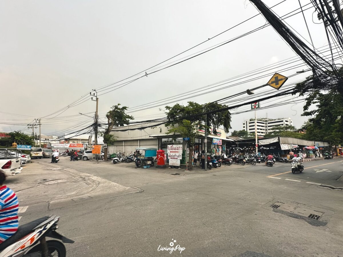 ตลาดติดกับโครงการ Supalai Sense แจ้งวัฒนะ-หลักสี่