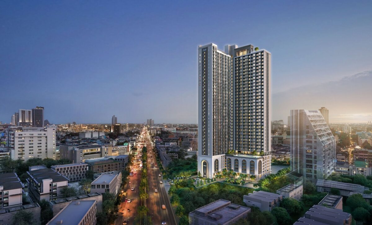 ภาพจำลอง Supalai Premier ตากสิน-วงเวียนใหญ่ คอนโด High-rise ติดถนนใหญ่