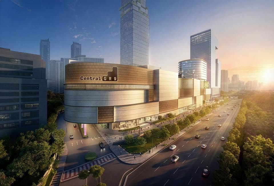 ภาพจำลองห้างเซ็นทรัลพระราม 9 โฉมใหม่ Central GR9