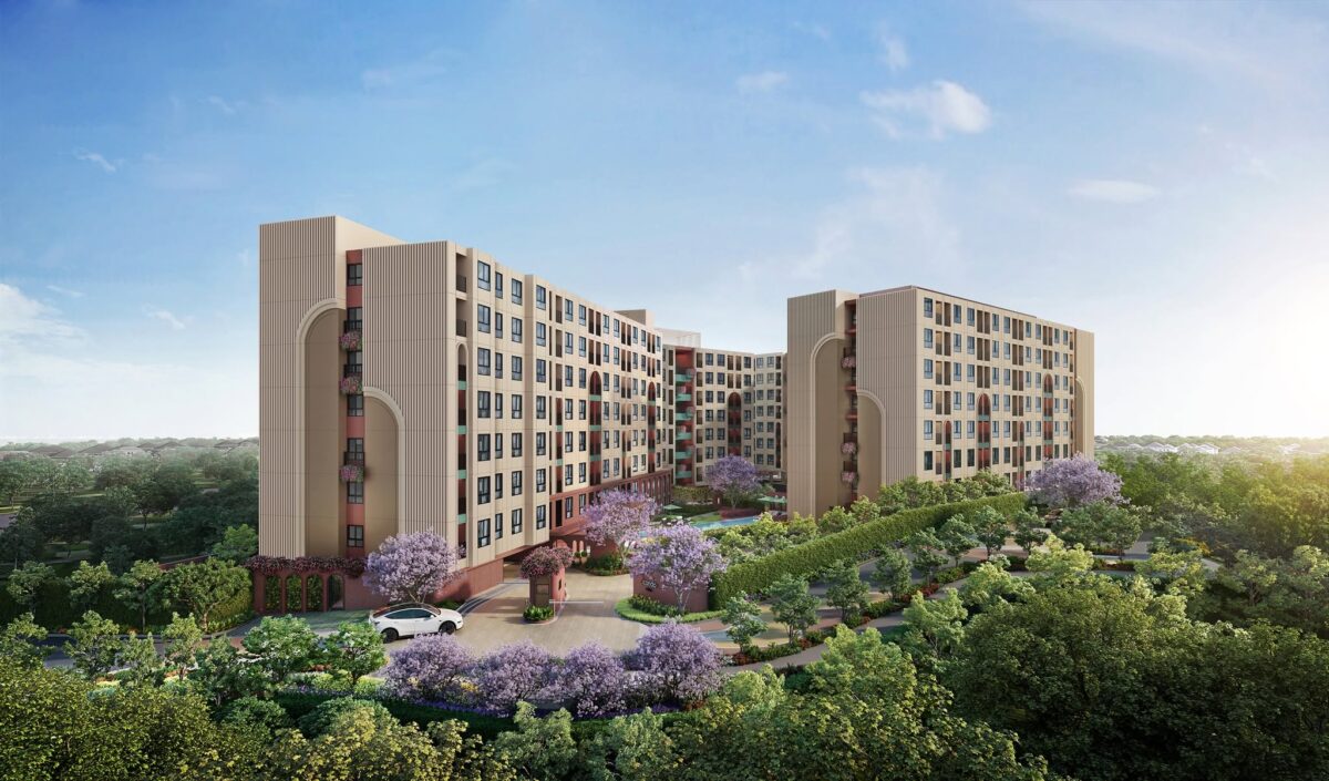 ภาพจำลองโครงการ dcondo vite คอนโด Low-rise 8 ชั้นที่พัทยาเหนือ