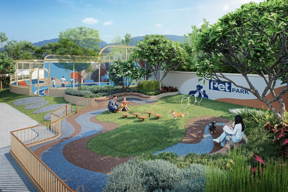 ภาพจำลอง Pet Park ใน ศุภาลัย คราม ศรีสุนทร ภูเก็ต คอนโดเลี้ยงสัตว์ได้