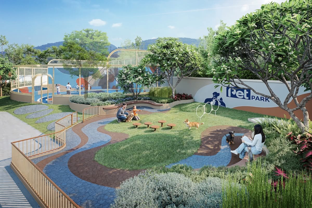 ศุภาลัย คราม ศรีสุนทร ภูเก็ต ภาพจำลอง Pet Park