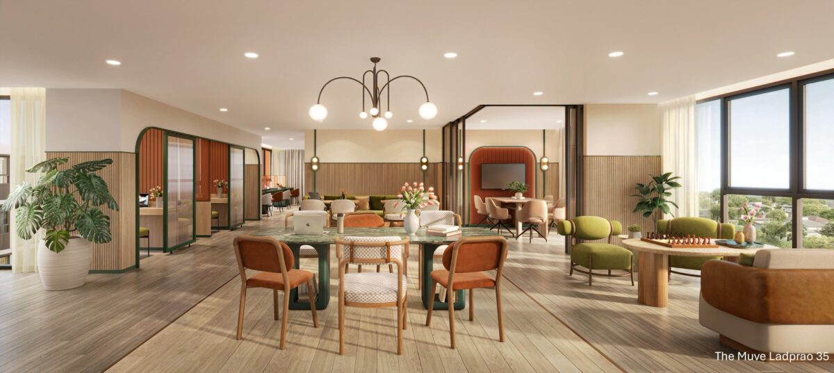 ห้อง Co-Working Space ชั้น 8 ของ THE MUVE ลาดพร้าว 35