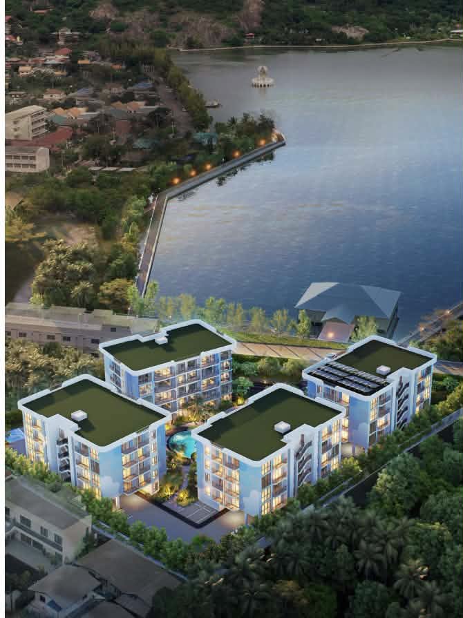 ศุภาลัย คราม เขาเต่า คอนโด Low-rise สไตล์รีสอร์ท ติดอ่างเก็บน้ำเขาเต่า