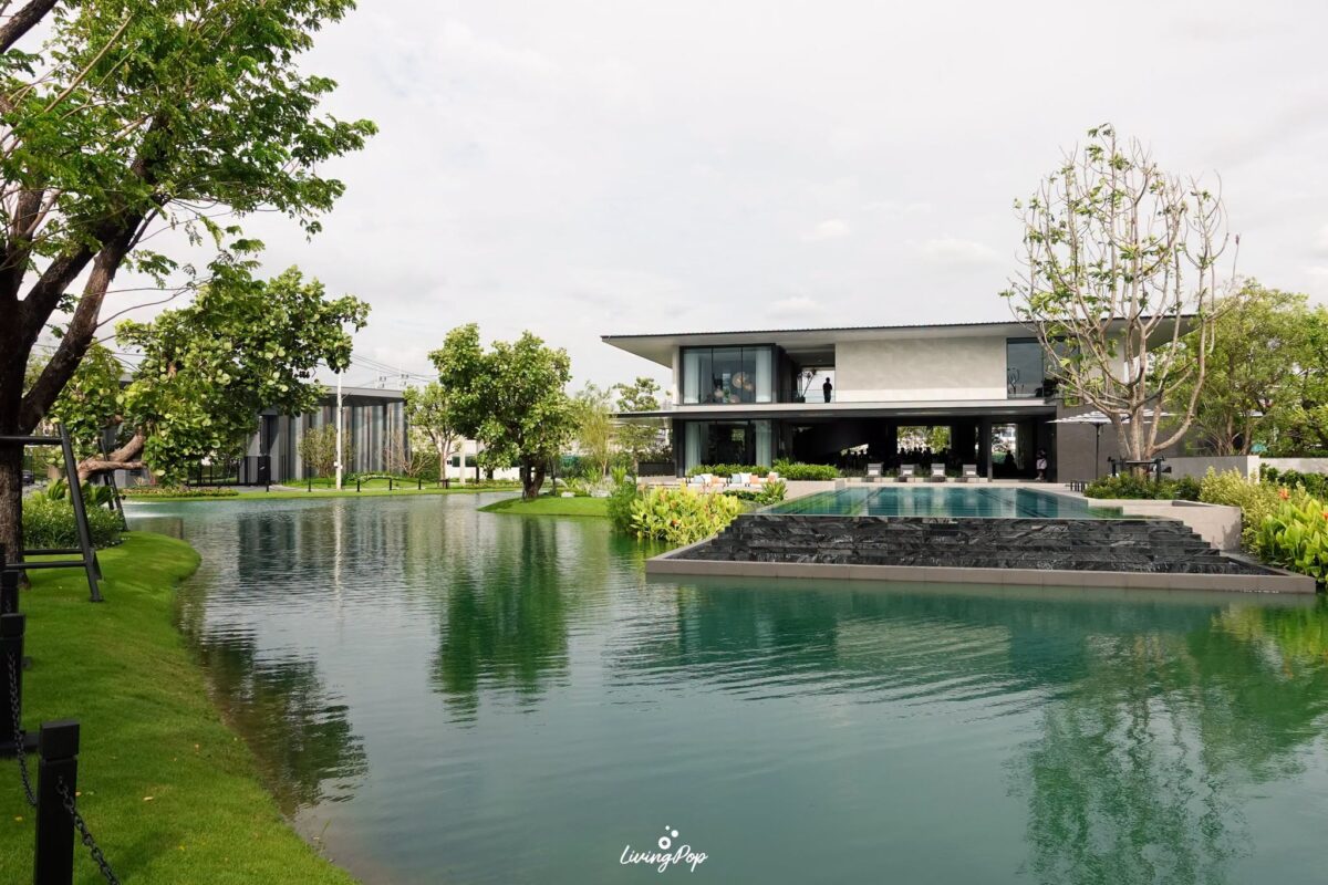 เศรษฐสิริ เกรท ดอนเมือง บ้านริม Lake มุมกว้าง
