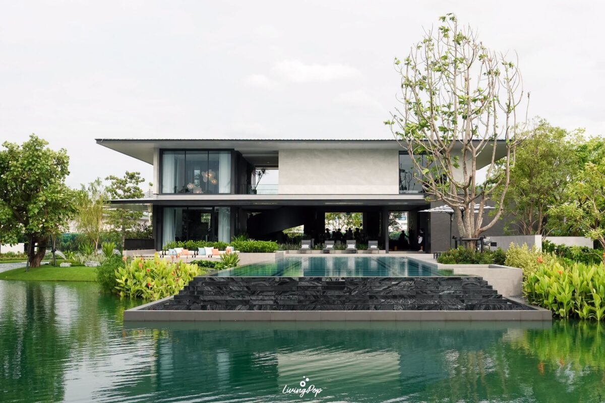 เศรษฐสิริ เกรท ดอนเมือง บ้านสไตล์ Modern ริมน้ำ