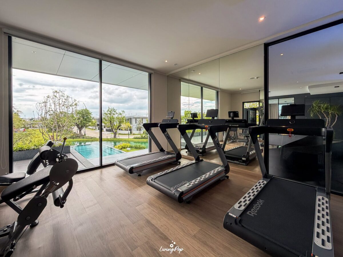 เศรษฐสิริ เกรท ดอนเมือง Fitness วิวสระ