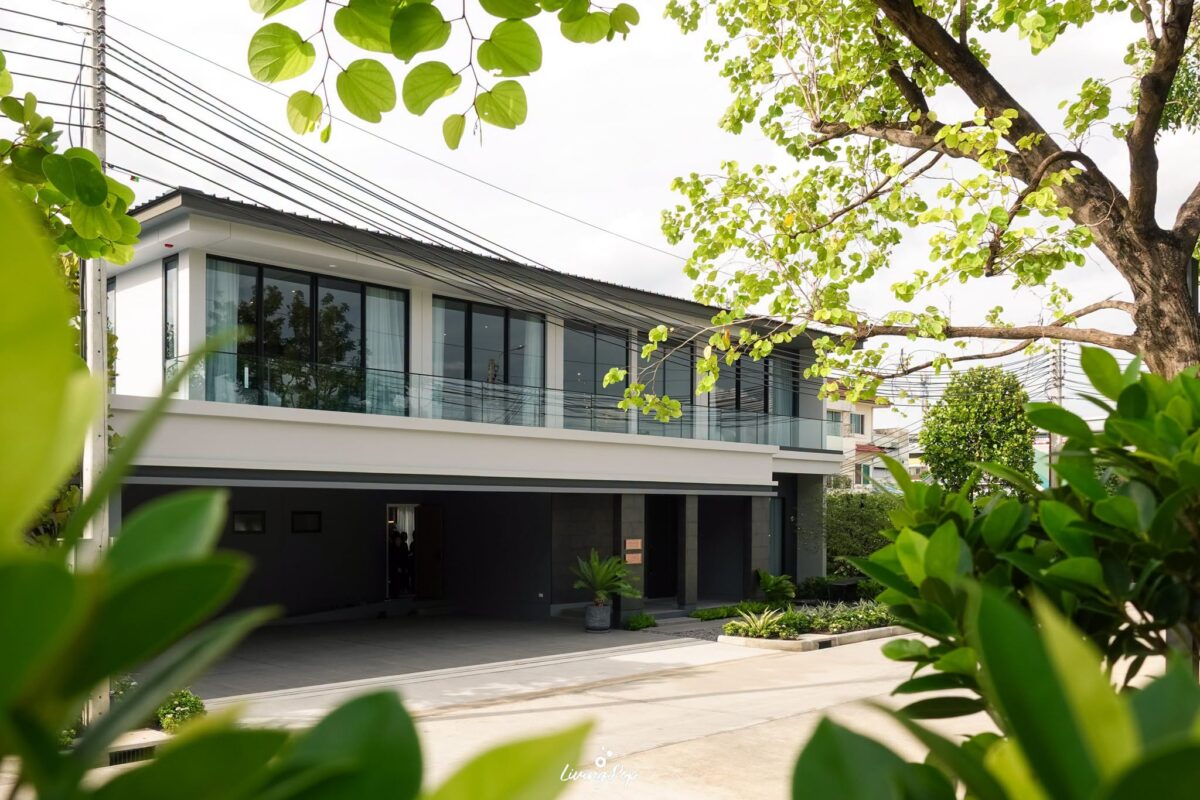 เศรษฐสิริ เกรท ดอนเมือง บ้านตัวอย่างชายคายื่นยาว