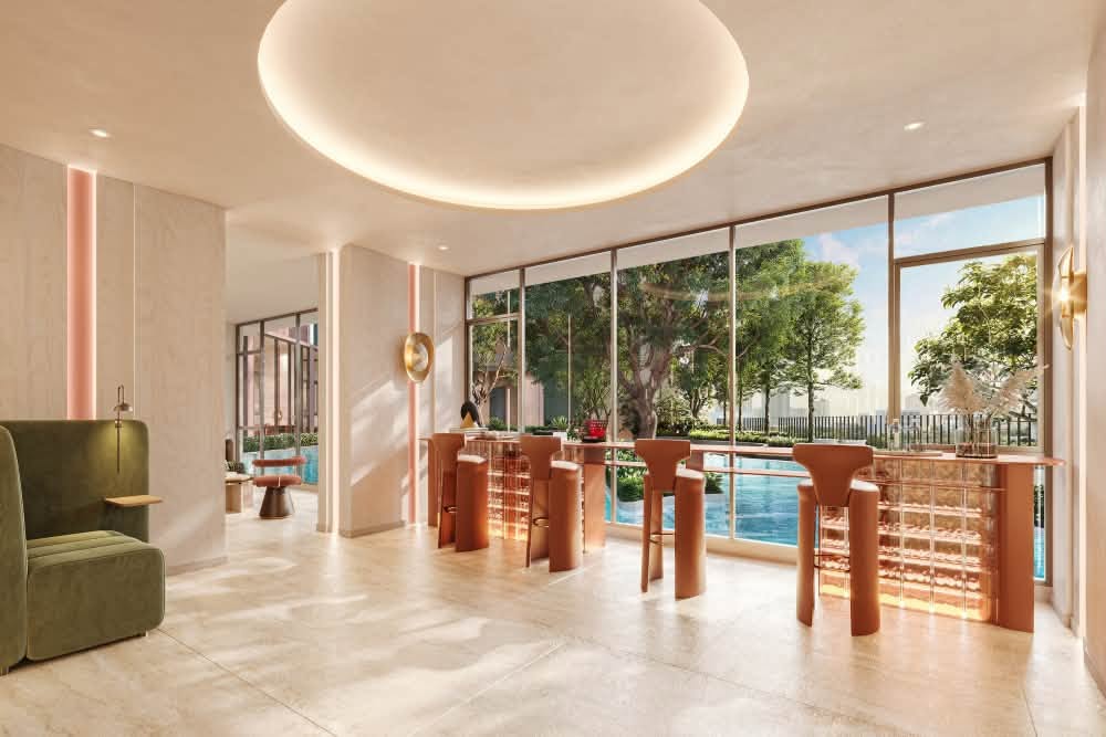 ASPIRE สาทร-ตากสิน พรีว่า ภาพจำลอง Lobby