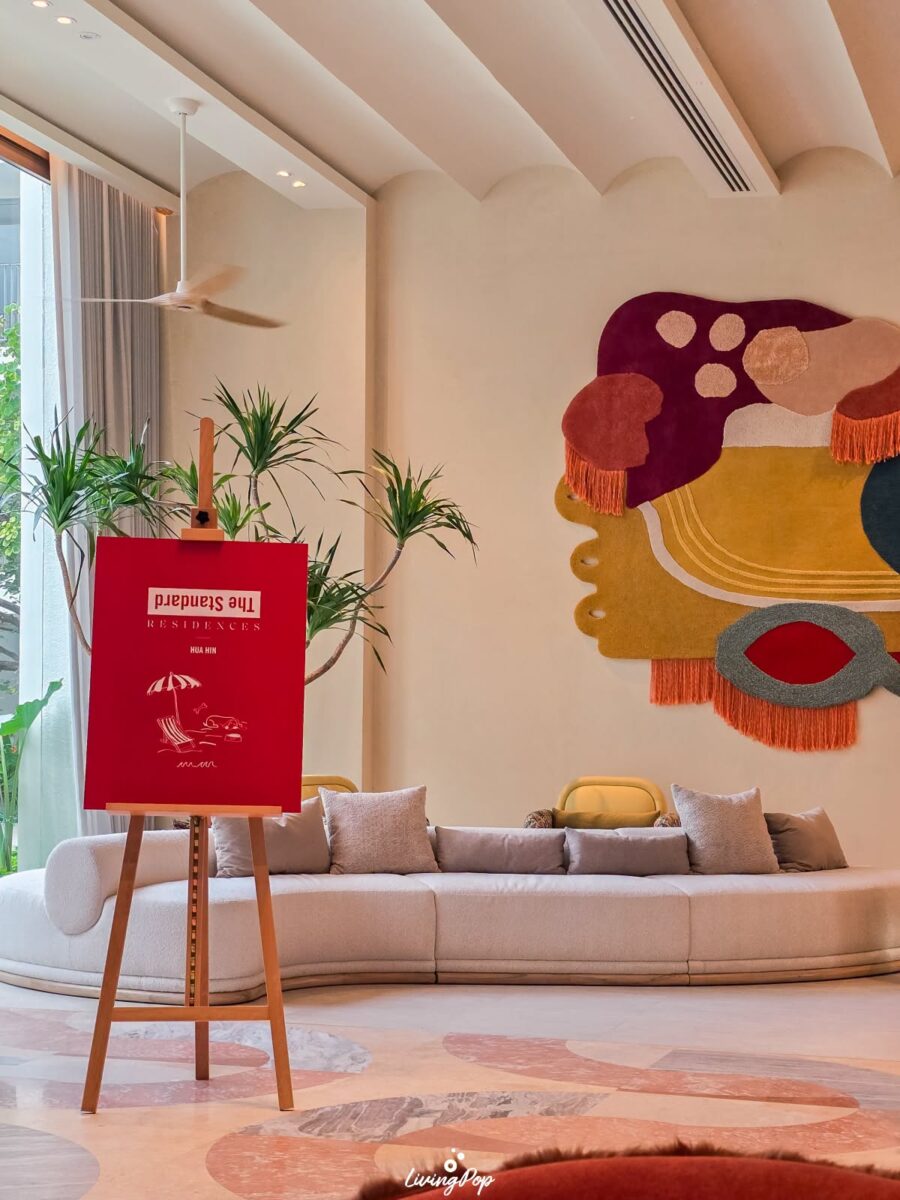 The Standard Residences หัวหิน มุมตกแต่งใน Lounge