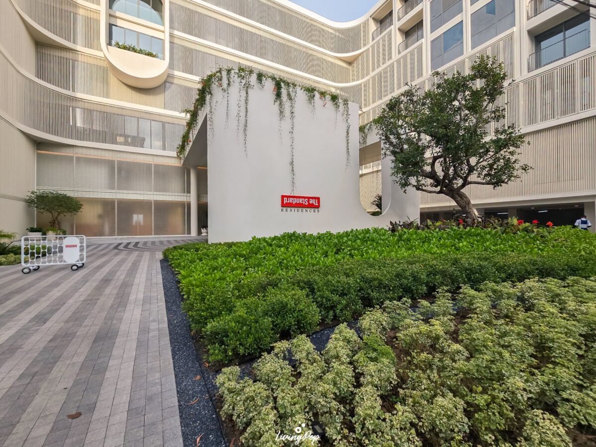 The Standard Residences หัวหิน ด้านหน้าโครงการ