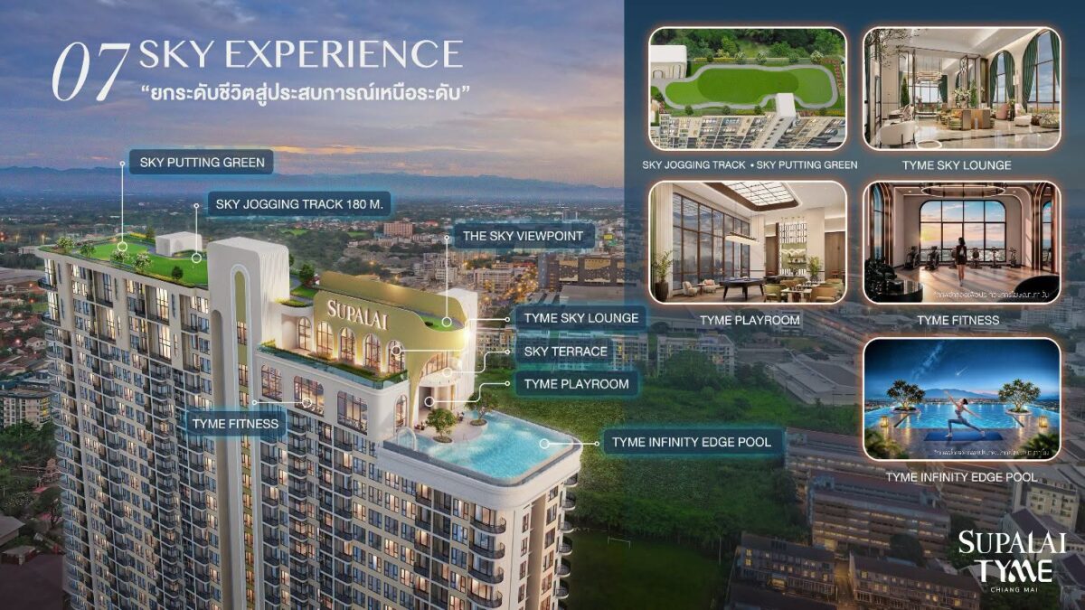 SUPALAI TYME เชียงใหม่ Sky Experience